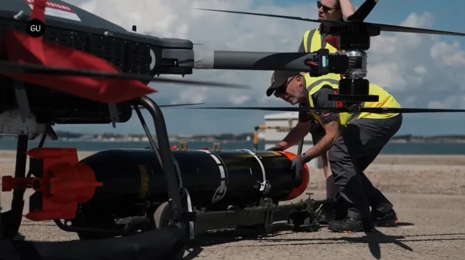 پرتاب اژدر ضد زیردریایی از پهپاد T-600 که نامش را از «ترمیناتور» وام گرفته + ویدئو