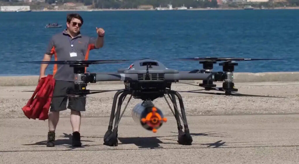 پرتاب اژدر ضد زیردریایی از پهپاد T-600 که نامش را از «ترمیناتور» وام گرفته + ویدئو