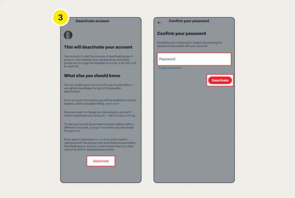1716661961 191 آموزش حذف اکانت ایکس ساسپند شده دانستنی