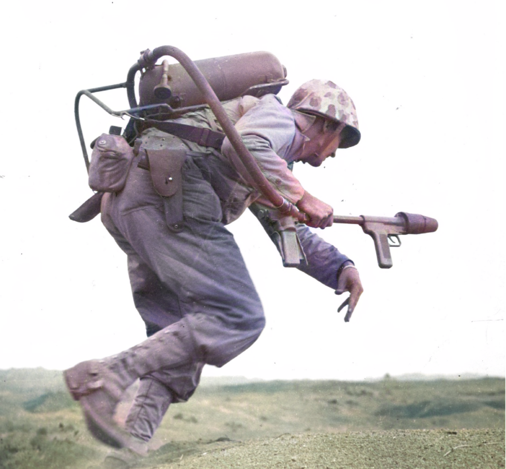 تاریخچه شعله افکن M2 