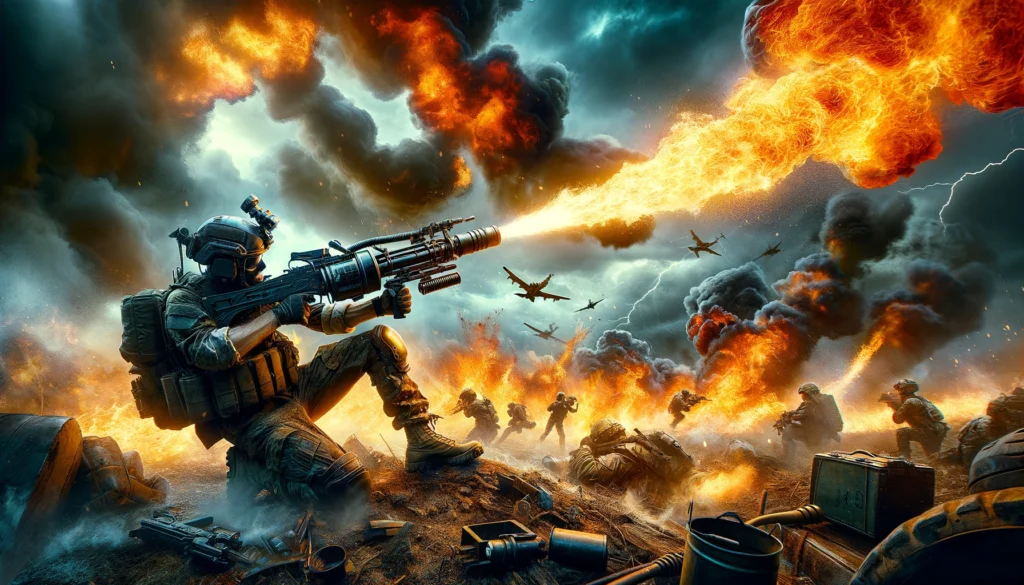 تاریخچه شعله افکن M2