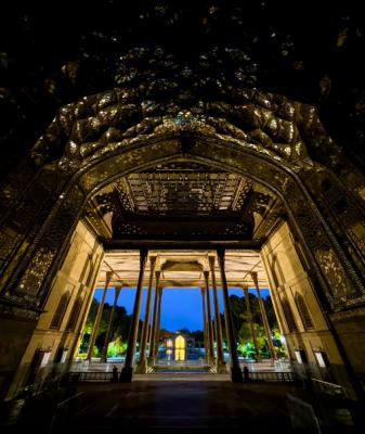 عمارت چهل ستون، نمایش شکوه معماری در اصفهان