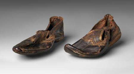 کفش‌های مصری در قرن سوم این شکلی بود+عکس
