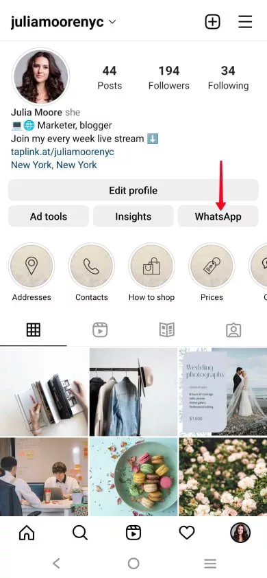 1723656931 632 ساده‌ترین روش تشکیل لینک واتساپ آموزش گذاشتن در بیو.webp