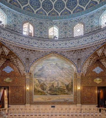 ‌تصویر دیدنی از کاخ مرمر تهران