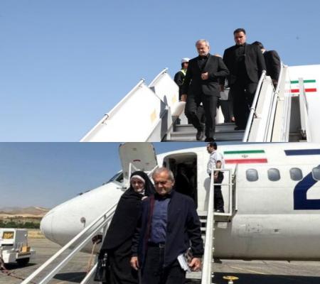 تصویری از سفر رئیس جمهور پزشکیان به مشهد که دروغ از آب درآمد+عکس