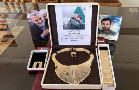 اهدای سرویس جواهرات میلیاردی یک خانم تبریزی به لبنان! + عکس