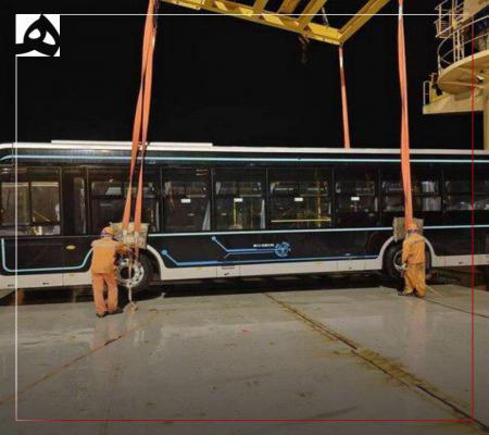 اتوبوس های چینی در مسیر تهران + عکس