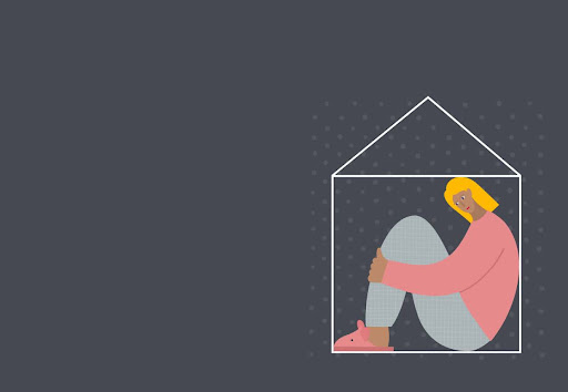 تنها در فضای محدود