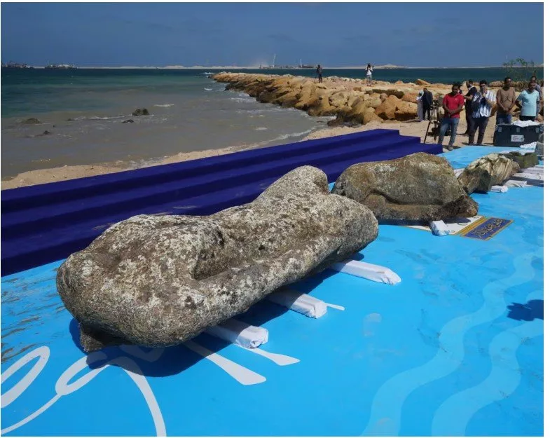 کشف بقایای شهر غرق شده 2 هزار ساله در مصر