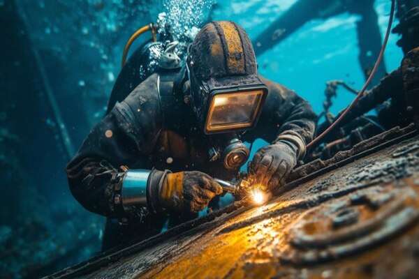 جوشکاری زیر آب و انواع آن