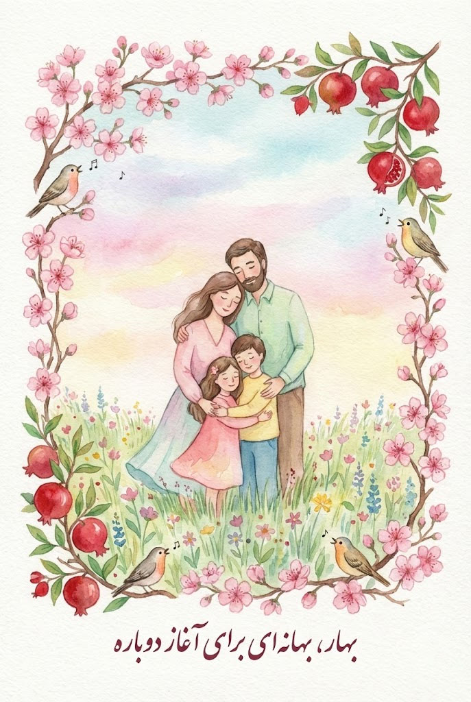 1772175039 671 تبریک عید نوروز؛ بیشتر از ۱۰۰ مطلب تبریک عید و