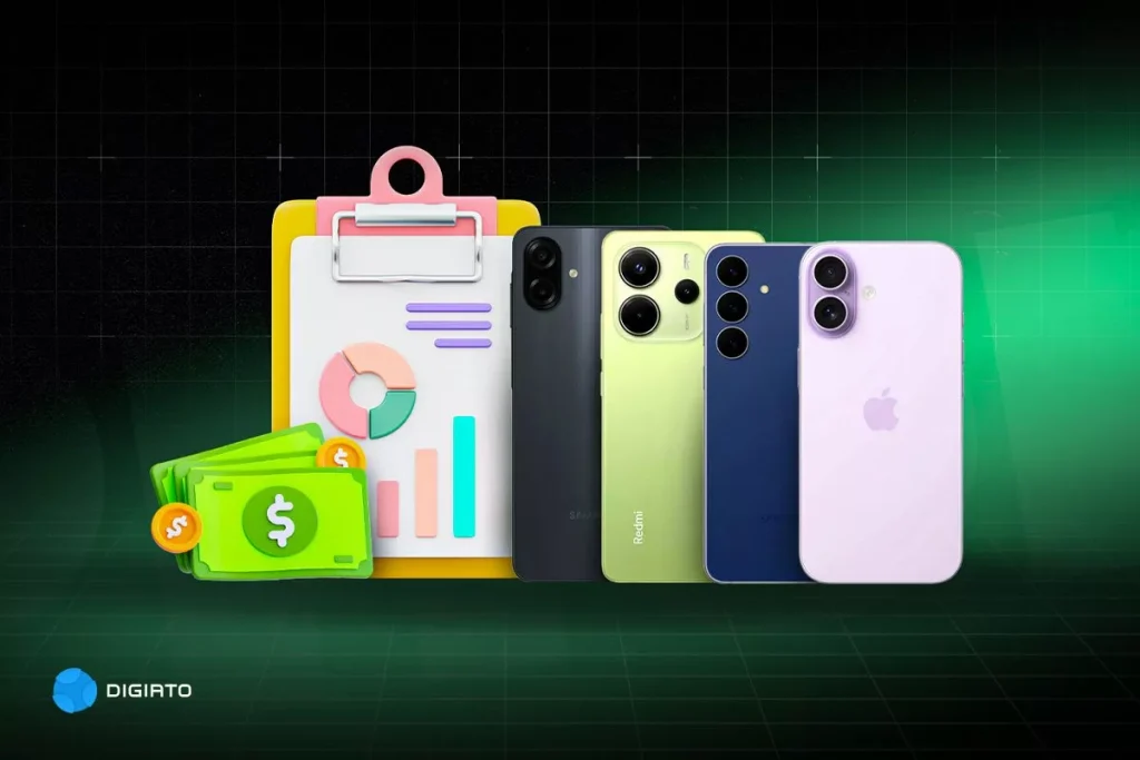 قیمت روز پرفروش‌ترین گوشی‌های بازار ایران؛ لیست امروز [7 اردیبهشت 1405]