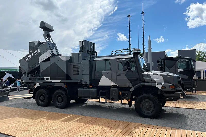 سیستم پدافند هوایی IRIS-T SLS MK4 ساخت آلمان